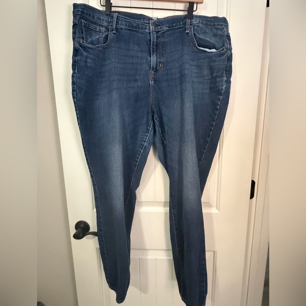 Old Navy Women's Indigo Stretch Skinny Jeans